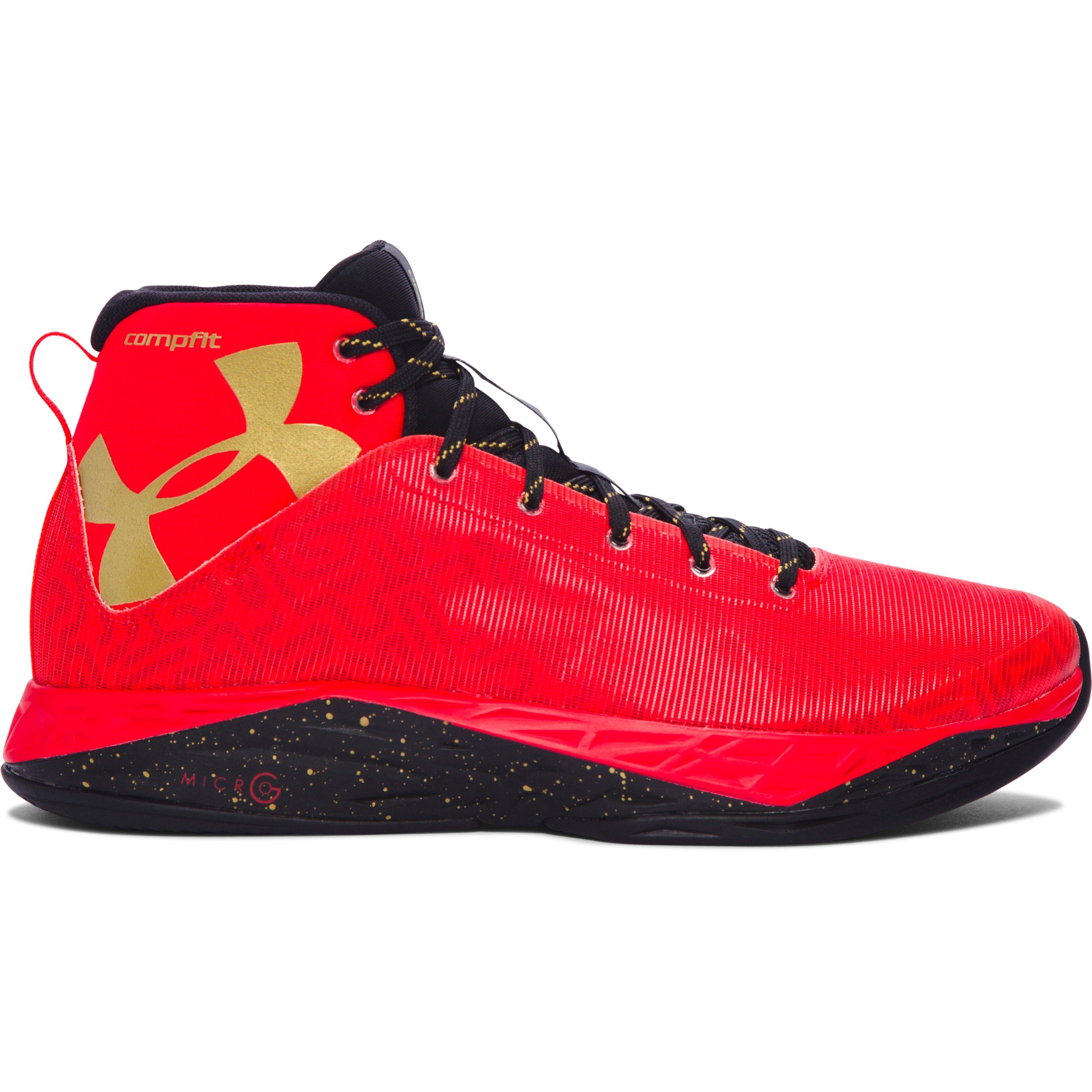 Lyst Under Armour Men S Ua Fireshot Basketball Shoes In Red For Men   1269276 985 ROCKET REDBlack  5102d92c  